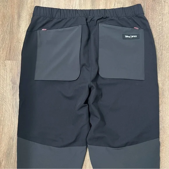 Figs Women's Black Joggers with Mickey Mouse Design - Picture 8 of 12